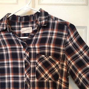 Flannel Button-Up